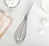 Венчик кулинарный с металлической ручкой Сильвер, 30 см