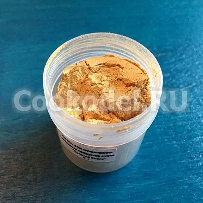 Сухой блестящий краситель Золотая искра 5 гр