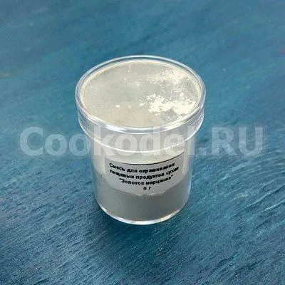 Сухой блестящий краситель Золотое мерцание, 5 гр