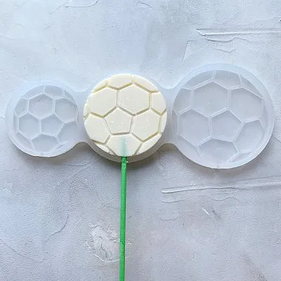 Силиконовая форма "Футбольный мяч",  №370