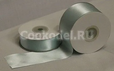 Лента атласная "Нежно-голубая-6142" шир-3 мм (91 м)