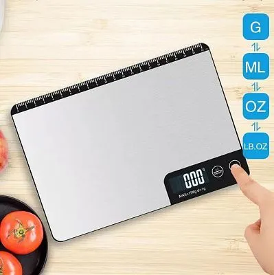 Кухонные весы с линейкой и USB от 1 гр до 15 кг