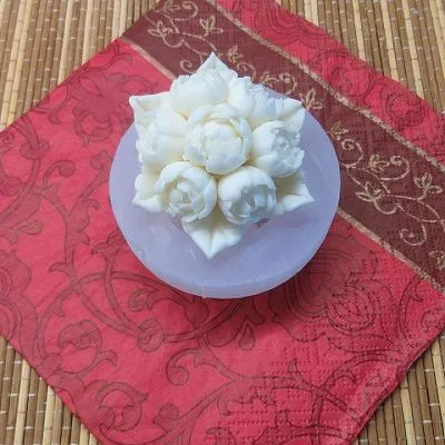 Силиконовая форма молд Цветок №36 Ранункулюсы