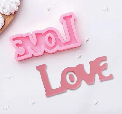 Силиконовая форма молд Любовь Love 14,5х7,5 см