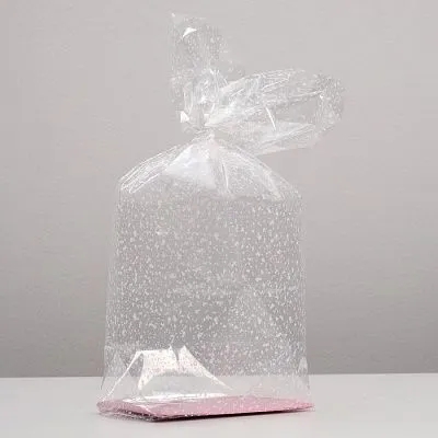 Пакет "Подарочный, С РИСУНКОМ" с жёстким дном, 7х11х50 см