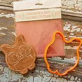 Форма и трафарет "Совушка", 11,5 см