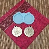 Силиконовая форма №1713 "Елочные украшения" №2