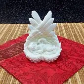 Силиконовая форма молд №1216 Ангел спит в крыльях №4