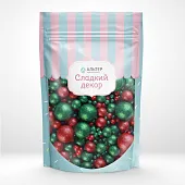 Воздушный рис Альтер в шоколадной глазури Блеск Новогодний №719, 100 гр