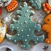 Форма "Елочка изящная", 11 см