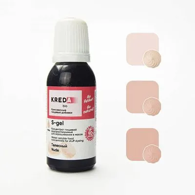 Краситель гелевый Kreda Телесный №53, 20 гр