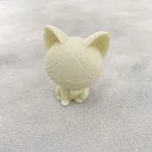 Силиконовая форма молд 3D Кошка 7,5х6 см