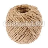 Шпагат джутовый 2 нити, (50 м)
