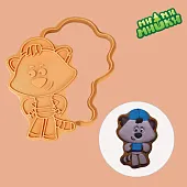 Штамп вырубка "Ми-ми-мишки Саня"