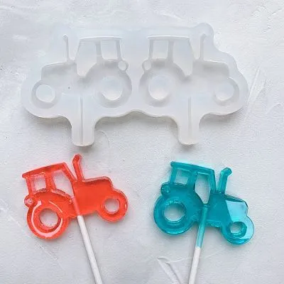 Силиконовая форма "Трактор",  №493