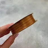 Лента атласная "Какао-6197" шир-3 мм (93 м)