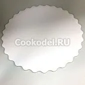 Подложка усиленная Двусторонняя Белая 38 см