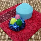 Силиконовая форма молд №1298 "Пасхальные яйца"