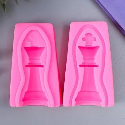 Силиконовая форма молд Король 6,5х2,6 см 2 шт