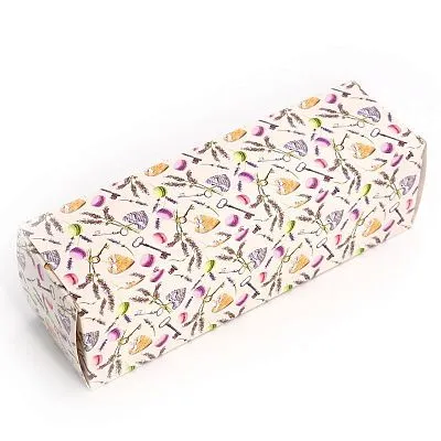 Коробка для макарон Прованс 18х5,5х5,5 см