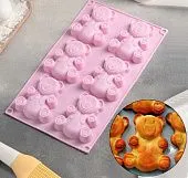 Форма для выпечки "Мишка", 28,5х17 см