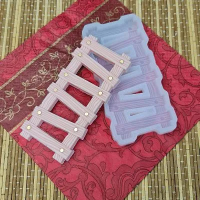 Силиконовая форма №989 Лесенка в сборе