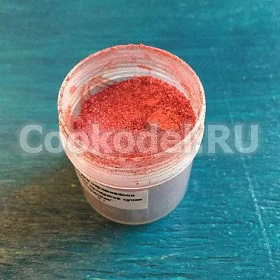 Сухой блестящий краситель Бордовый 5гр