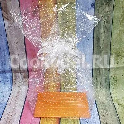 Пакет "Подарочный" с жестким дном, 28х40х100 см