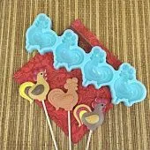 Силиконовая форма №2079 "Золотой петушок"