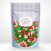 Посыпка Альтер сладкий декор Новогодний микс, 50 гр