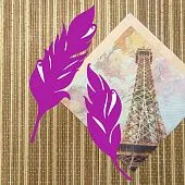 Набор трафаретов №541 Перо