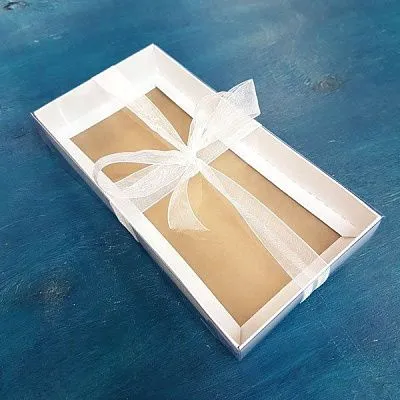 Коробка Классика двусторонняя, 20х10х2,5 см