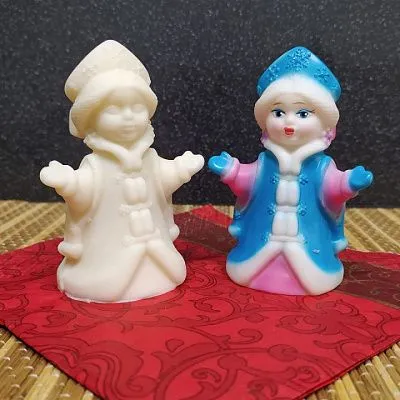 Силиконовая форма "Снегурочка", №454