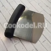 Шпатель кондитерский/округлый срез, 13х11 см