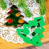 Форма для вырубки теста "Елочка", 8,5х8,5 см