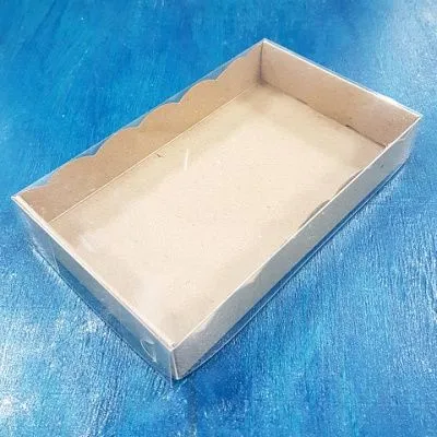 Коробка для пряников Ажурная двусторонняя, 18х11х3 см