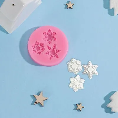 Силиконовая форма молд Метелица, 5,5х5,5 см