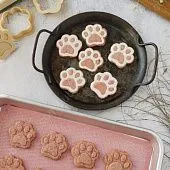 Вырубка и штамп "Лапка котика", 2 шт