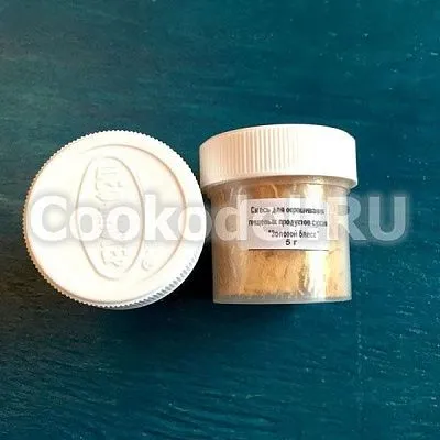 Сухой блестящий краситель Золотая искра 5 гр