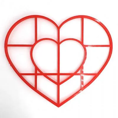 Форма Сердце для торта, 22 см