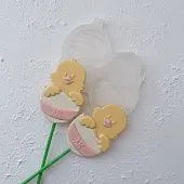 Силиконовая форма "Цыпленок ХВ",  №306