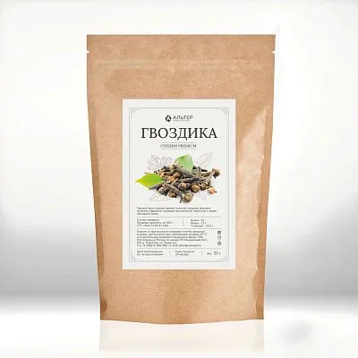 Гвоздика молотая Альтер специи, 25 гр