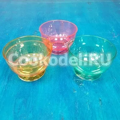 Креманка для десертов Классик желтая, 200 мл