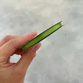 Лента атласная Нежно-зеленая 6128 шир 6 мм