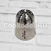 Насадка Кондитерская Закрытая звезда 516.XL Зигзаги большая