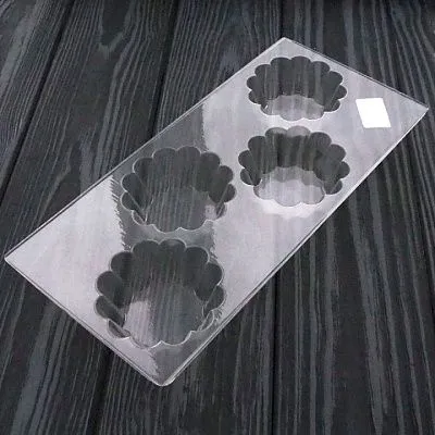 Форма для шоколада "Корзинка", (пластик), 4 шт