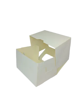 Коробка для рулета с ложементом Белая, 30х12х10 см