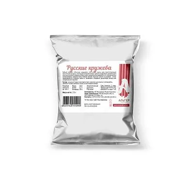 Гибкий айсинг Альтер Русские кружева, 250 гр