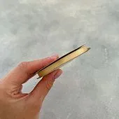 Лента атласная Молочная-6006  шир-6 мм