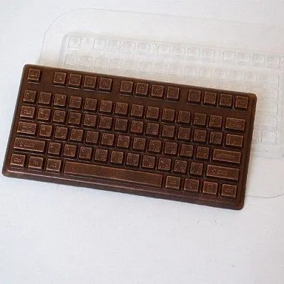 Форма для шоколада "Клавиатура", пластик